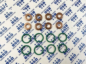 Copper Washer 33813-4A000& O-Ring 33805-4A000 Seals Kit fit for Kia Hyundai Diesel Injector /A Set